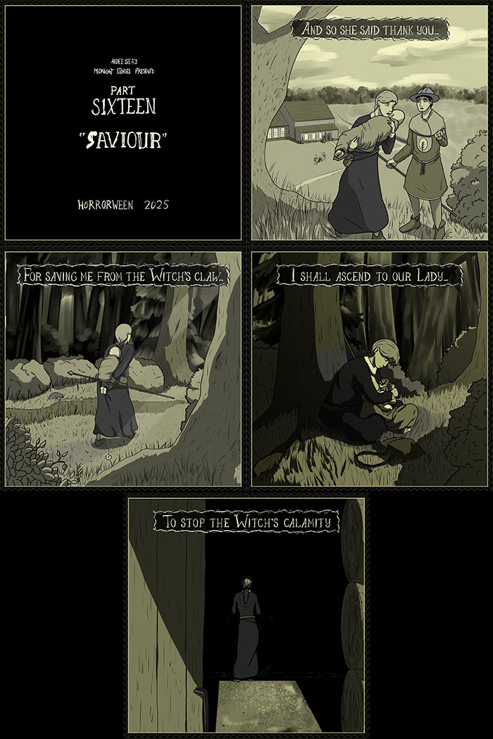 A série de quadrinhos Horrorween deste artista adiciona um toque inteligente ao terror clássico (19 novas fotos)