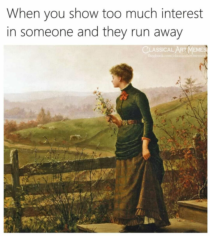 This Page With Over 700k Followers Turns Classical Paintings Into Relatable And Hilarious Memes