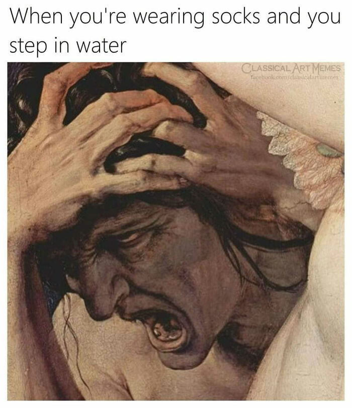 This Page With Over 700k Followers Turns Classical Paintings Into Relatable And Hilarious Memes