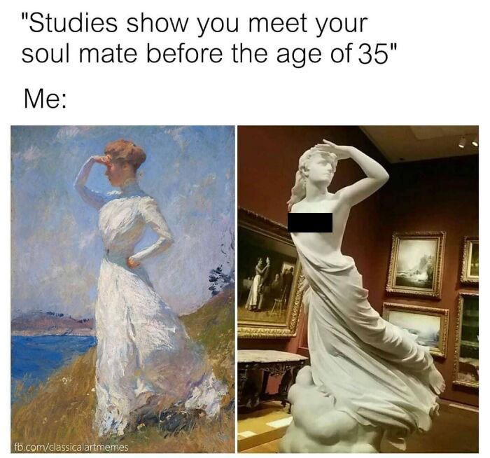 This Page With Over 700k Followers Turns Classical Paintings Into Relatable And Hilarious Memes
