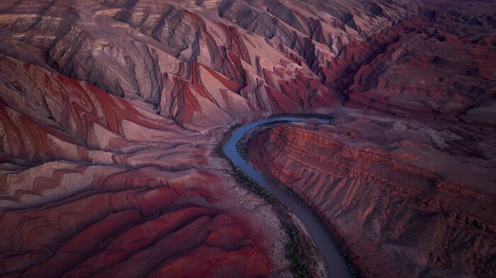 Natural Landscape, Finalist: Twilight In The Badlands By Matteo Strassera