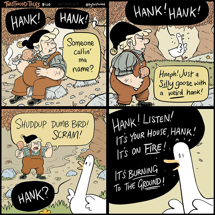 35 ‘Twistwood Tales’ Comics That Are Wholesome On The Surface And Weirdly Real Underneath (New Pics)