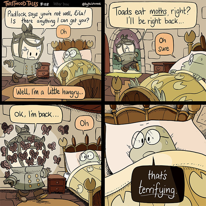 35 ‘Twistwood Tales’ Comics That Are Wholesome On The Surface And Weirdly Real Underneath (New Pics)