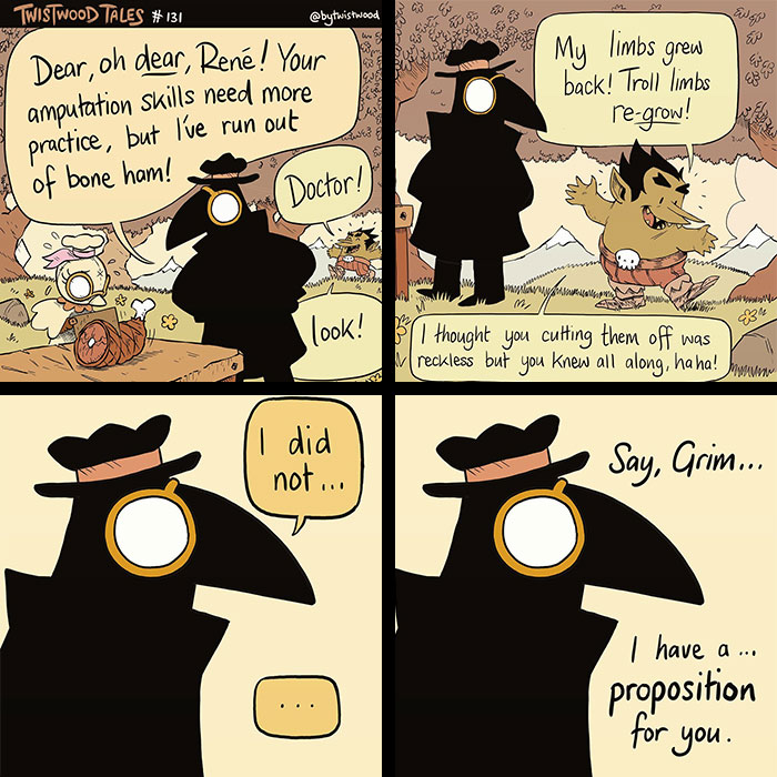 35 ‘Twistwood Tales’ Comics That Are Wholesome On The Surface And Weirdly Real Underneath (New Pics)