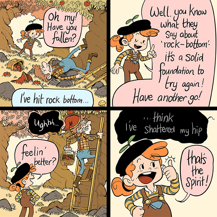 35 ‘Twistwood Tales’ Comics That Are Wholesome On The Surface And Weirdly Real Underneath (New Pics)