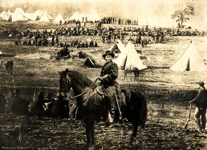 "General Grant At City Point" – Composite Photograph, 1902