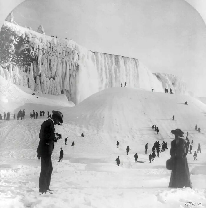 Frozen Niagara Falls, 1911