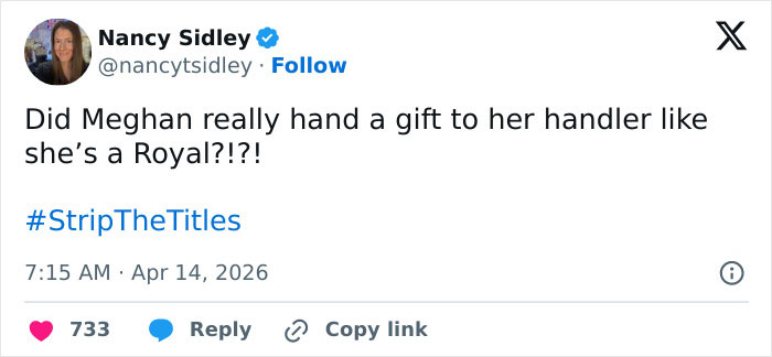 "Why Is This Being Allowed?" Meghan Markle's Behavior On Australian Tour Sparks Backlash "Why Is This Being Allowed?" Meghan Markle's Behavior On Australian Tour Sparks Backlash