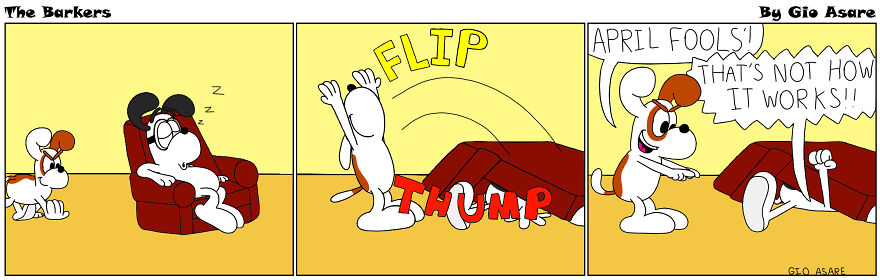 April Fools'! April Fools'!