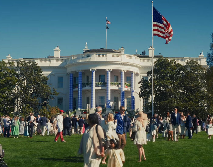 Melania Trump's Look At White House Easter Egg Roll Reignites Body Double Conspiracy Theory Over Odd Details