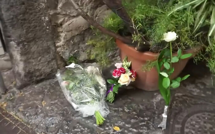 Pais acusados ​​​​depois que imagens de CFTV capturam adolescente supostamente jogando estátua da varanda, atingindo turista fatalmente