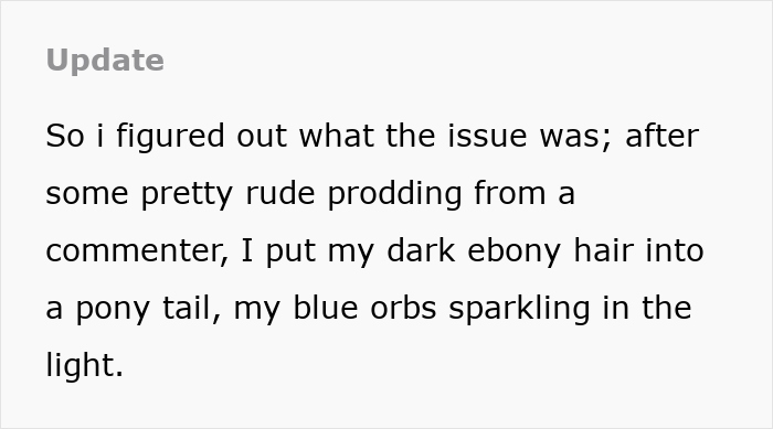 Text from an online forum, a wedding update about a bride picking a dress and a groom throwing out his sis.