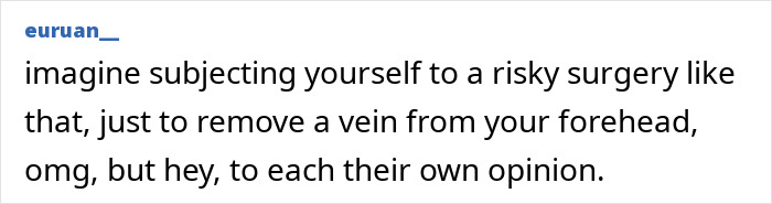 This Influencer Removed A Vein From Her Forehead Because It Bothered Her Aesthetically And Shared The Results