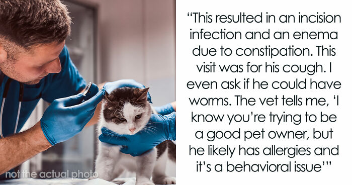 Woman Brings Home Cute Senior Cat, Accidentally Signs Up For Matching Tapeworms And Expensive Regret