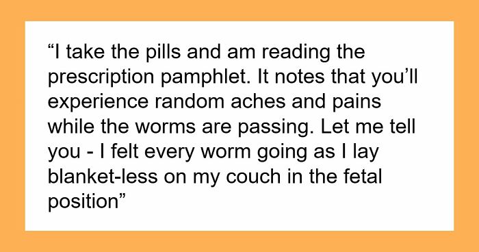 Woman Brings Home Cute Senior Cat, Accidentally Signs Up For Matching Tapeworms And Expensive Regret