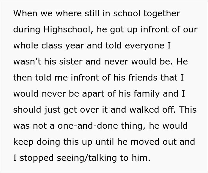 Toxic Bro Torments Adopted Sis For Years, She Gets Last Laugh After Being Asked To Babysit His Kid
