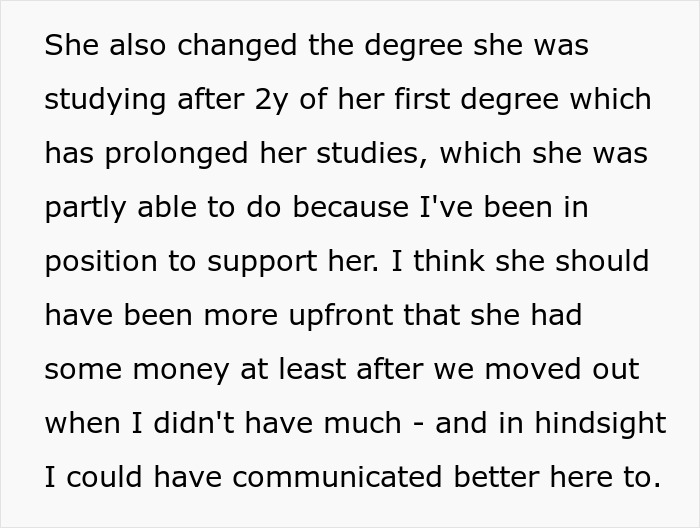 Homem chateado com GF fingiu estar falida por 5 anos quando tinha US $ 50 mil em economias