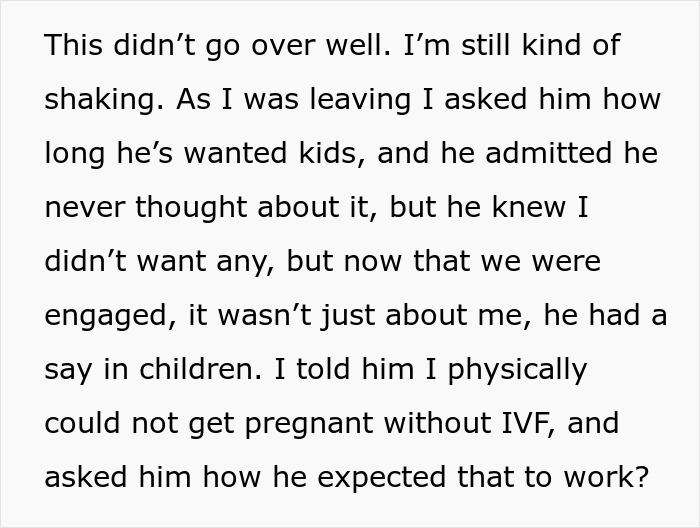 Guy Pretends Fianc&eacute;e Never Said &ldquo;No Kids&rdquo; And Plans Babies In His Head, Mad She Says She&rsquo;s Infertile