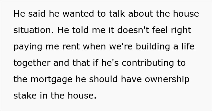 Woman Invests Life Savings Into Buying A House, BF Pays Rent But Expects Ownership Woman Invests Life Savings Into Buying A House, BF Pays Rent But Expects Ownership