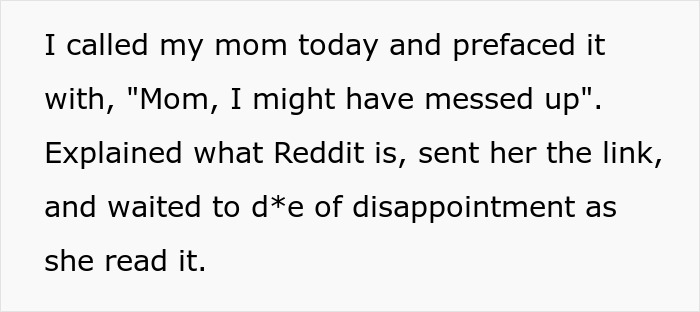 Text on white background explaining a woman bringing home a cute senior cat and accidentally getting matching tapeworms and regret.