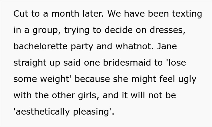 Bride Picks Bridesmaids Like It&rsquo;s A Casting Show, Shocked When One Walks Out After Fatphobic Jabs
