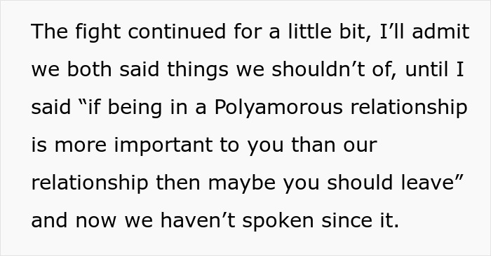 Guy Feels Pressured And Betrayed After GF Accuses Him Of Being Selfish For Closing Open Relationship Guy Feels Pressured And Betrayed After GF Accuses Him Of Being Selfish For Closing Open Relationship