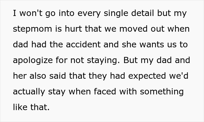 Stepmom Breaks Her Own Promise, Demands Teen Stepkids Apologize For Not Choosing Her During Crisis