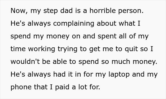 Stepdad Threatens To Break Her Phone Next After Destroying Laptop, Teen Considers Calling Police