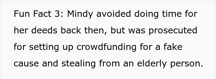 Text about a woman involved in cheating and scamming, exposed by her best friend on local news.