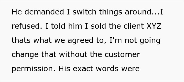 Homem passa de demitido a promovido em questão de semanas depois que chefe corrupto tenta se livrar dele
