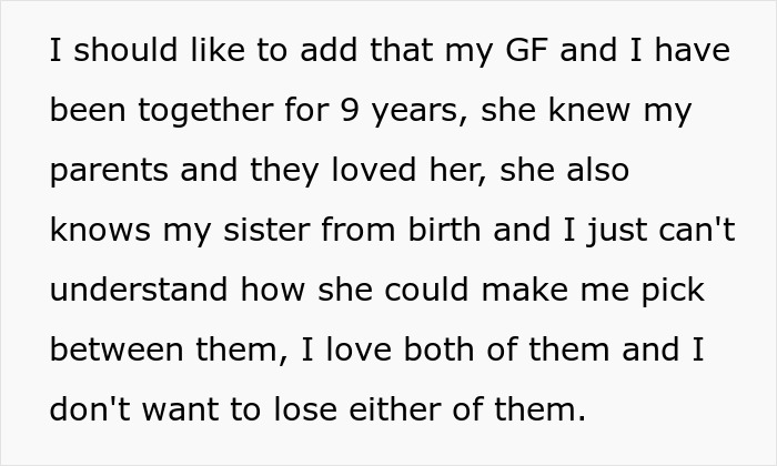Woman Demands Boyfriend Chooses Between Her And Her Abandoned Sister: "Isn't Ready To Become A Mother"
