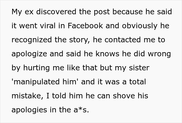 “You’re Sick”: Woman Sends Cruel Message To Sister Who Cheated With Her BF, Doesn’t Regret It At All