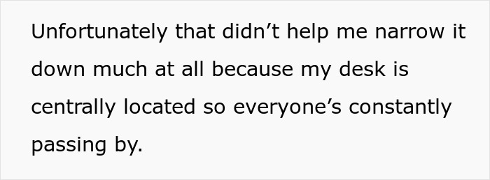 HR Refuses To Get Involved With Lunch Thief Issue Until Man Cleverly Uses HR Person's Food As Bait