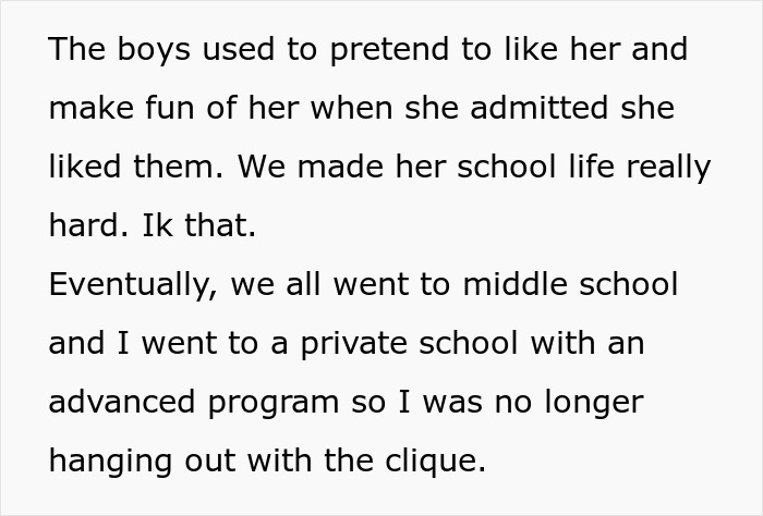 Text excerpt discussing a school bully and social challenges faced by a student in a private school setting. Text excerpt discussing a school bully and social challenges faced by a student in a private school setting.