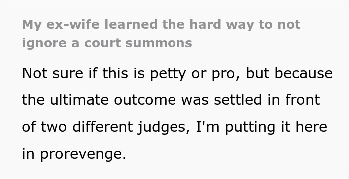Ex-Wife's Dirty Custody Tactics Backfire When The Judge She Ignored In Another Case Shows Up In Hers