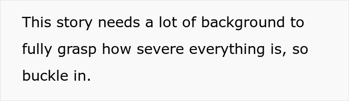 Text on screen reading the story requires background to grasp the severity, highlighting the SIL feeding info to unstable ex.