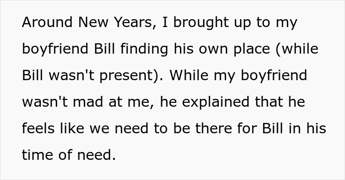 Woman Upset Fiance&rsquo;s Friend Won&rsquo;t Move Out After Finding A Job, Learns The Truth About Their Relationship