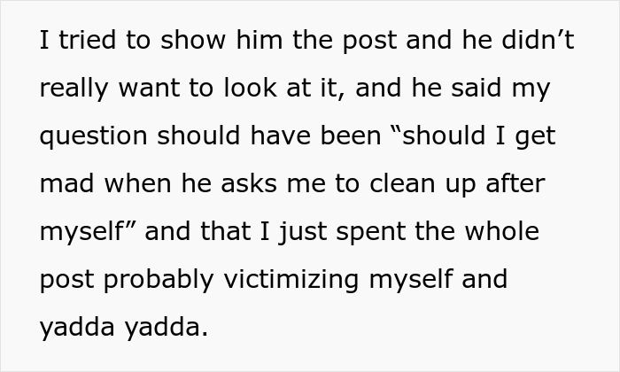 Toxic Man Calls Stay-At-Home Wife "Lazy Waste Of Space," Tells Her To Finish Chores To Get His Love