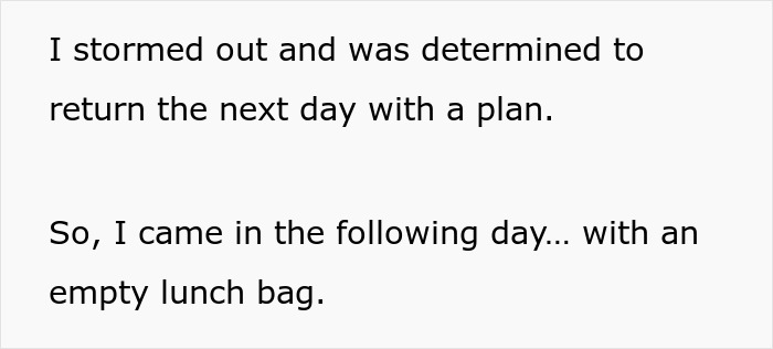 HR Refuses To Get Involved With Lunch Thief Issue Until Man Cleverly Uses HR Person's Food As Bait