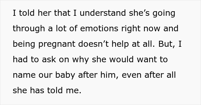 Mulher quer filho por nascer com o nome de ex que a maltratou, o drama começa