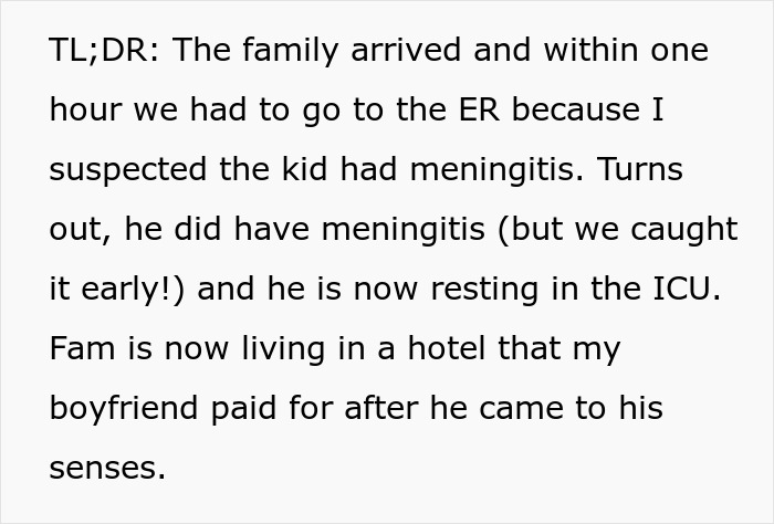 Guy Regrets Housing Friend And His Fam Against GF's Wishes After Their Toddler Ends Up In The ER