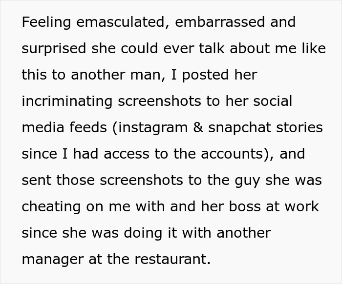 Cara se vinga selvagemmente da traição do ex e acha que exagerou: 