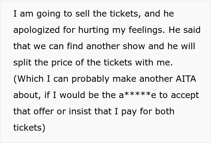 Woman Buys Concert Tickets For BF’s Birthday Because He “Loves Bands”, His Reaction Makes Her Cry
