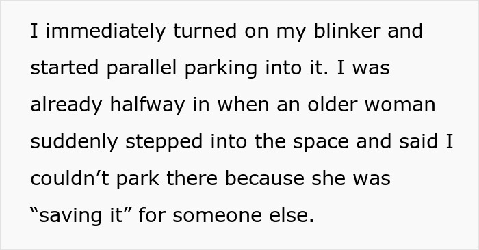 Homem falta à consulta médica depois de brigar com uma senhora idosa por causa de uma vaga no estacionamento, levando ao envolvimento da polícia.