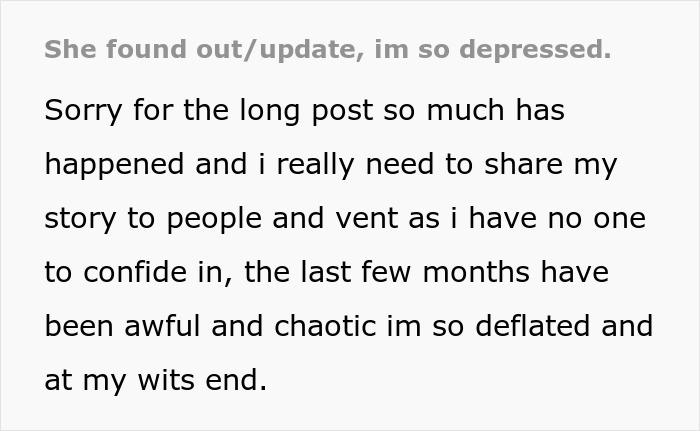 Other Woman Thinks She Has Won When Wife Files For Divorce, Ends Up Pregnant And Isolated