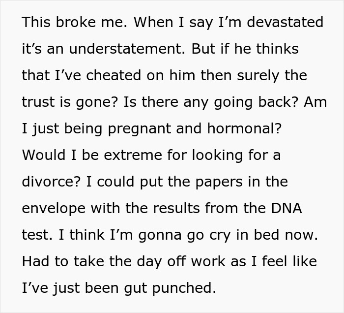 &ldquo;Suddenly, Trust Is Gone&rdquo;: A Woman Considers Divorce After Her Husband Starts Acting Weird