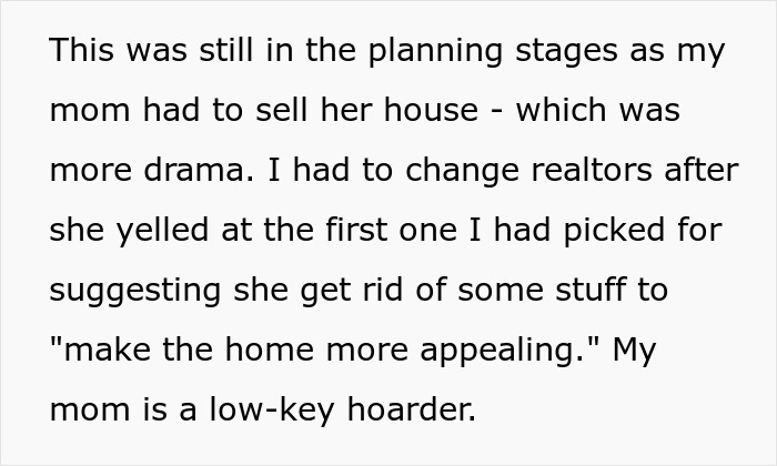 Woman shares a crazy story about her mom involving drama, a house sale, and unexpected soap opera-like events.