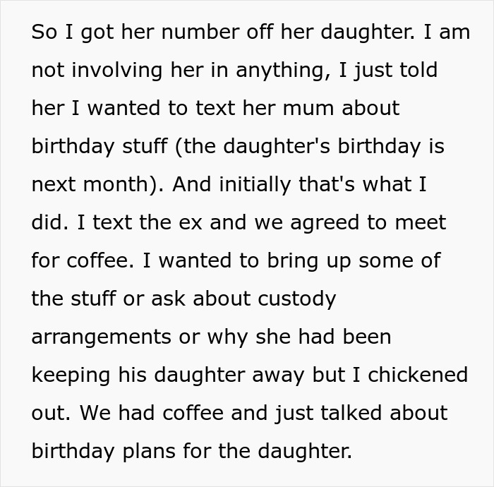 Woman Confused When BF’s Ex Starts Being Difficult, Meets Her And Finds Out She Is Not The Problem