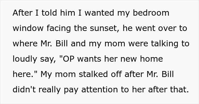 Woman shares a crazy story about her mom involving a dramatic conversation about her new home.