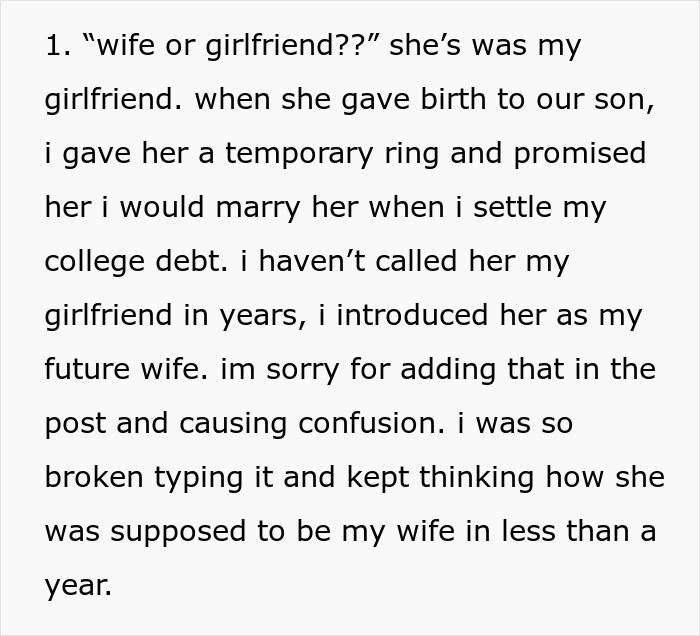 A guy's Reddit post detailing a surprising family situation, wondering if he went from Dad to Uncle due to relationship drama. A guy's Reddit post detailing a surprising family situation, wondering if he went from Dad to Uncle due to relationship drama.